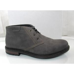Men's G.H Bass & Co Rover tumbled Chukka Boots Lace Up Grey Size 10.5